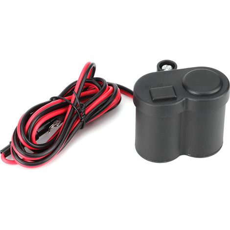 Chargeur USB 12V Allume-Cigare Moto pour Téléphone, Adaptateur de Puissance avec Prise, 1 Pièce (1/5)