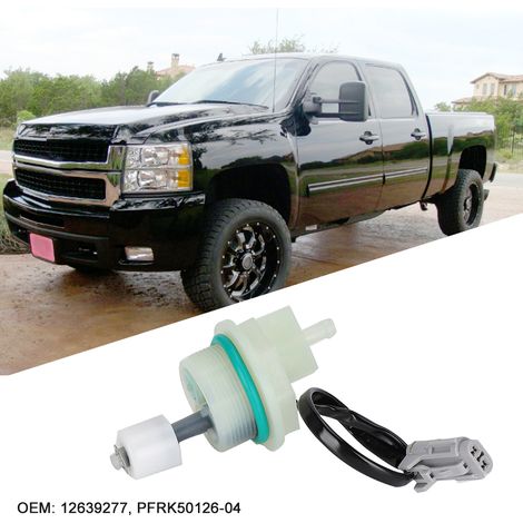 Capteur de niveau d'eau dans le carburant diesel compatible avec GMC Sierra/Silverado/T7500/T6500 12639277 (1/5)