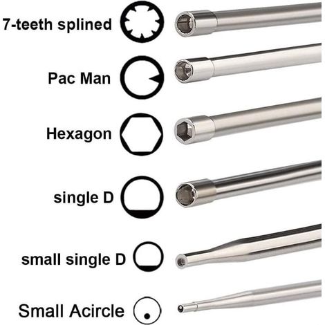 Lot de 12 Outils de Réglage du Carburateur et étui de Transport pour Petit Moteur 2 Temps pour Poulan pour Husqvarna pour STIHL pour Tronçonneuse Echo Trimmer (1/5)