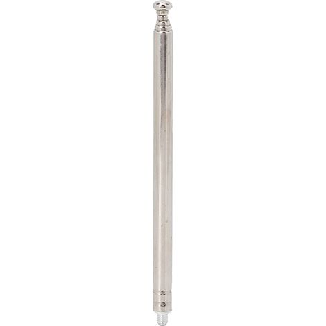 Antenne télescopique M3 filetage mâle 5 Sections aérienne pour TV Radio jouet électrique télécommande lampe VCD (1/5)