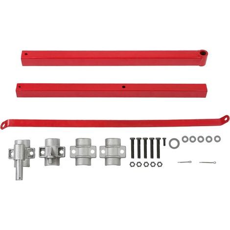Bras Potence Pivotante Capacité 600 KG, Support Stable 660 LB pour Palan Treuil Électrique en Acier, Bras Cadre Durable de Levage Outil de Treuil Rotation de 180° pour Ateliers Garages Quais (1/5)