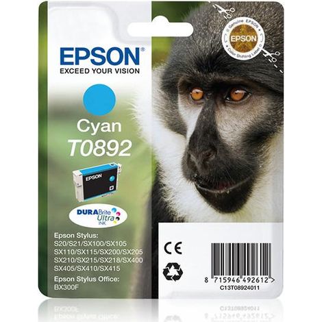 Epson Monkey Cartuccia Ciano C13T08924021 (1/3)