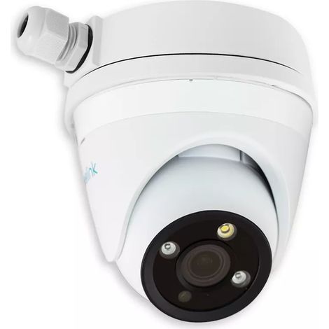 Caméra Dôme 4K PoE & DC12V - Détection intelligente / Zoom opt. 3X / IR 30m / IP66 + boîte de jonction D20 (Reolink) (1/5)
