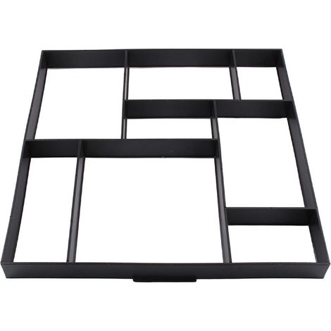 60 x 50cm Moule à Pavé Plastique Pavage Moyen Béton Moules Pierres Stepping Stone Jardin Allée Moule Pavage Chemin Moule Walk Maker