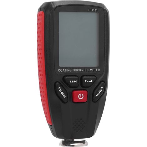 Jauge d'épaisseur de revêtement haute précision avec écran LCD rétroéclairé, testeur d'épaisseur de peinture pour la maison, le garage ou l'atelier. (1/5)