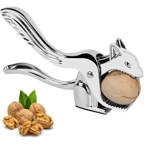 Walnut Crab Shell Clip, Durable Chestnut Clip, Multifunctional Walnut Clip, Cute Squirrel Shape, Seafood Shell with Non-Slip Handle (1/5)