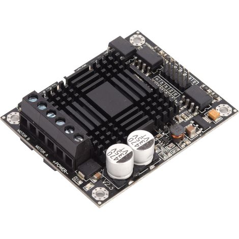 Module de commande de moteur CC haute puissance à double canal en pont en H 60 A pour compétition de robotique (1/5)