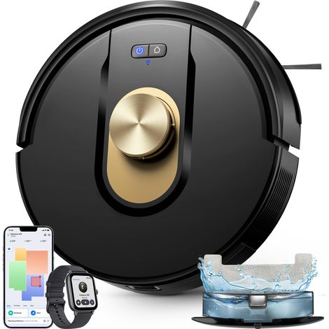 Robot aspirateur avec Fonction de Nettoyage
