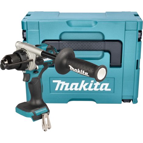 Taladro atornillador de impacto a batería Makita DHP 492 ZJ 18 V 141 Nm sin escobillas + Makpac - sin batería, sin cargador