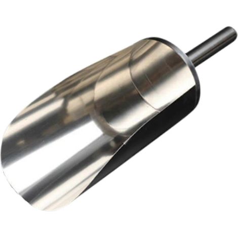 Cuillère à aliments pour animaux, cuillère à café, cuillère à thé, cuillère à sucre, cuillère à goûter, cuillère à popcorn multifonction, cuillère à glaçons en acier inoxydable pour la cuisine et la m (1/5)