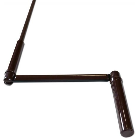 ZURFLUH-FELLER Manivelle Complete Ø12 Lg1700 Tradi-mono-bloc (marron) (1/2)