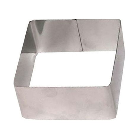 Quadratische Edelstahl-Plattierform 8x4cm 3712 Lifestyle (1/2)