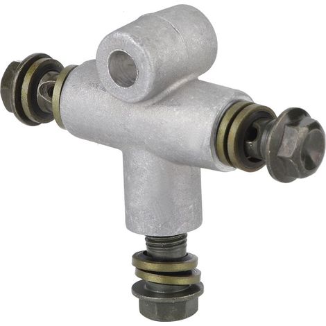 Connecteur de raccord de tuyau de frein hydraulique, adaptateur en T à 3 voies pour Kart ATV (1/5)
