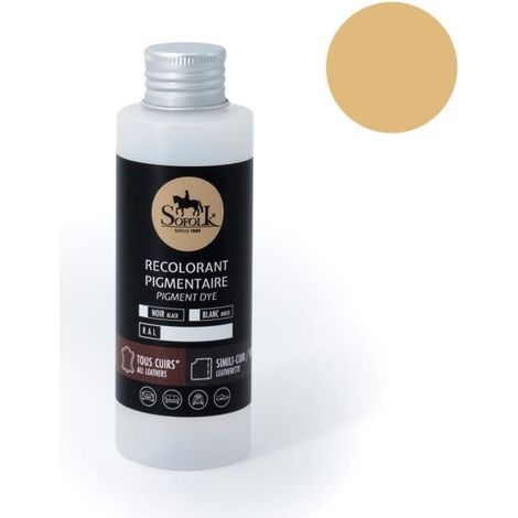 Pittura Pelle/Similpelle (125ml, 9-BEIGE) - SOFOLK - Manutenzione per Sedile e Volante di Auto, Divano, Scarpe (1/4)