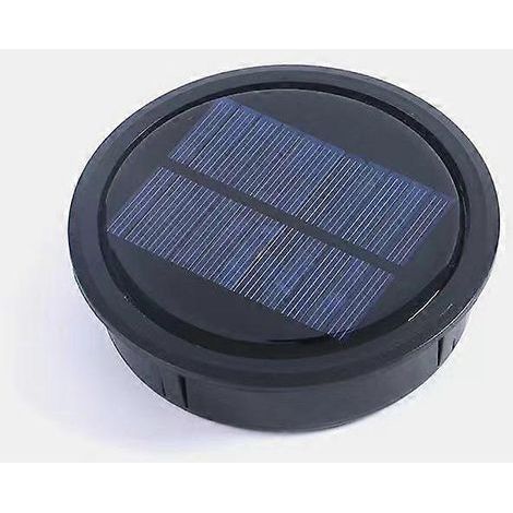 Lampe LED haute luminosité à cellule solaire et batterie au lithium, boîtier de piles à billes, lanterne en fer forgé pour jardin extérieur, accessoires d'éclairage-AquaForge