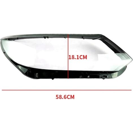Copririflettore per VW Tiguan 2013-2017 sinistro anteriore trasparente protezione luce (1/2)