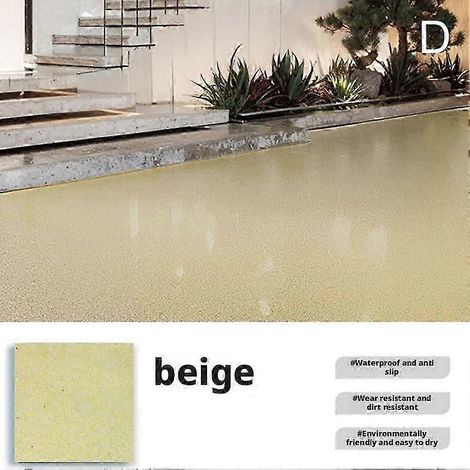 High-Gloss Marble Effect Epoxy Floor Coating Paint for Garage Concrete Surfaces Durable Long Lasting Easy Application( )