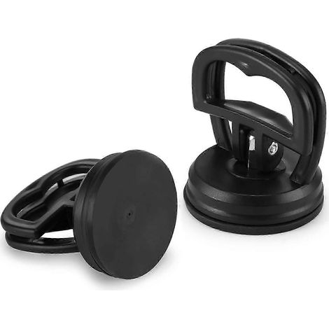 Lot de 2 outils de démontage robustes à ventouse, extracteur de bosses à ventouse pour la réparation d'écrans LCD d'ordinateurs portables, tablettes et téléphones (noir) (1/5)