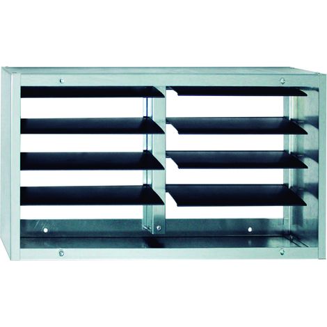 Capot pare-pluie avec grille moteur verticale pour caissons ILHB/T 500 S&P (UNELVENT) 942861