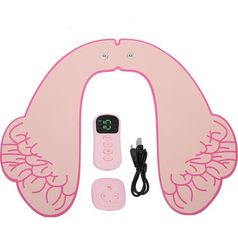 1 autocollant électrique pour les fesses - Appareil de beauté pour les fesses avec télécommande - Rose clair (1/5)
