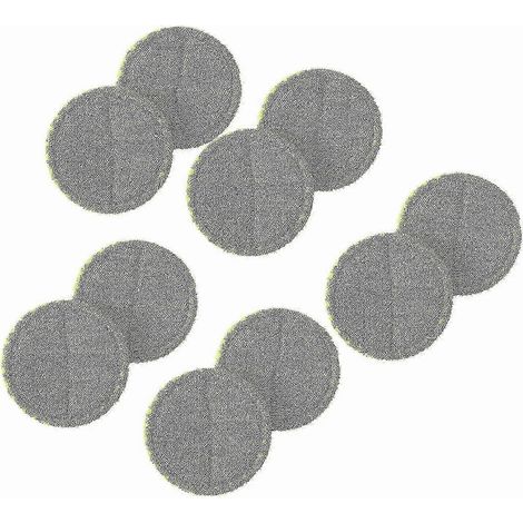 AURA Lot de 10 lingettes de rechange pour balai électrique rotatif sans fil (1/5)