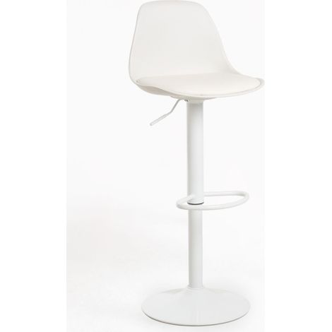 Taburetes Cocina - Taburete Tulipa Total - Blanco