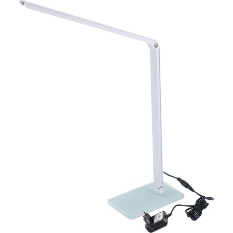 Lampe de table à 48 LED SMD, à intensité variable et à économie d'énergie, idéale pour le bureau, la lecture et les études. (1/5)