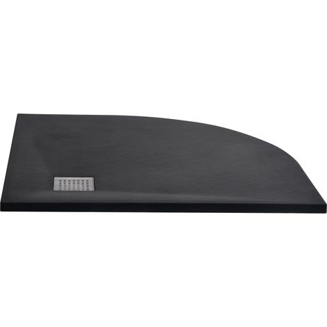 Maison Exclusive - Piatto Doccia in SMC Nero 90x90 cm