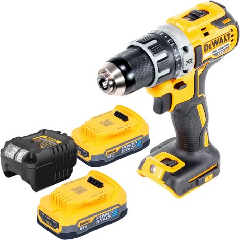 DeWalt DCD 791 E2 Perceuse-visseuse sans fil 18 V 70 Nm Brushless + 2x Powerstack batterie 1,7 Ah + chargeur (1/5)