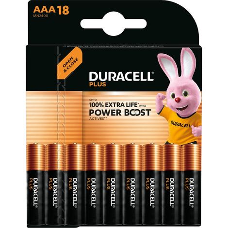 PILA DURACELL POWER BOOST LR03-AAA BL.18