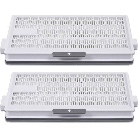 Air Clean Plus 50 Staubsaugerfilter für Miele Complete C3 Powerline S8340, Air Clean SF-HA 50 Staubsaugerfilter für Complete C2 C3 Compact C1 C2, 2er-Pack (1/5)