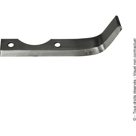 Couteau de fraise sarcleur adaptable gauche 175 mm Agria CSA175G