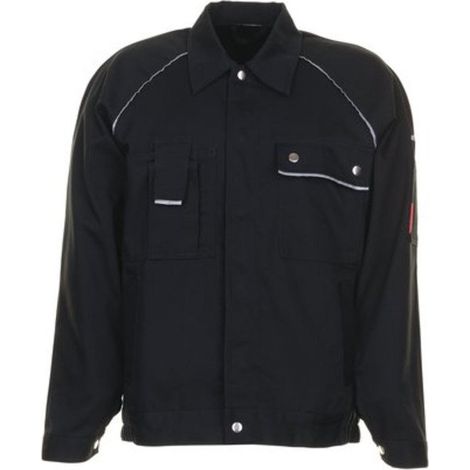 Veste de travail,Canvas,320g/qm, Taille 50,noir (1/4)