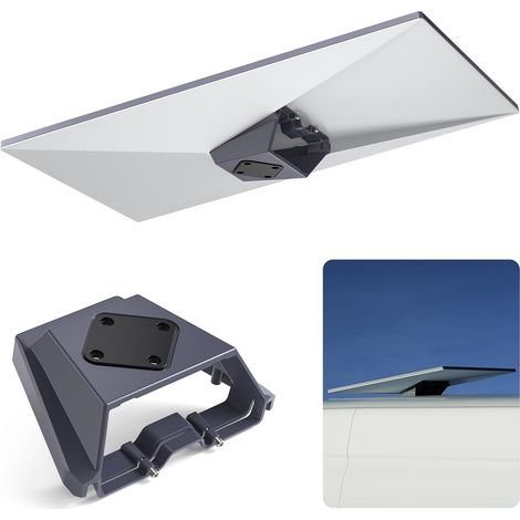 Support Starlink Gen 3, galerie de toit standard Starlink Gen 3, compatible avec la barre de toit plate standard Starlink V3. Convient aux rails de camping-car, au bois, au métal ou aux surfaces de vé