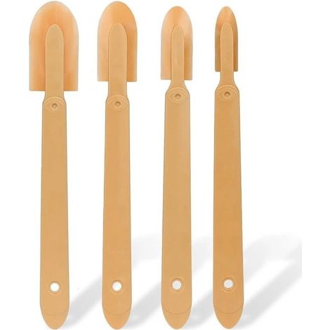 Bardusch outil joint silicone,lisseur joint silicone,joint salle de bain outils,4 Tailles Caulking Tool Multifonctionnel Caulking Spatula Applicateur pour Carrelage Brique Cuisine Salle Bain (1/4)