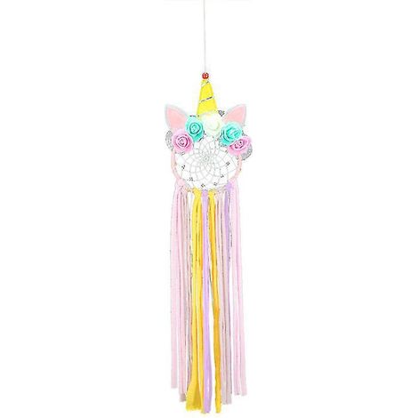 Pendentif décoratif en tissu, fer et polypropylène (1/3)