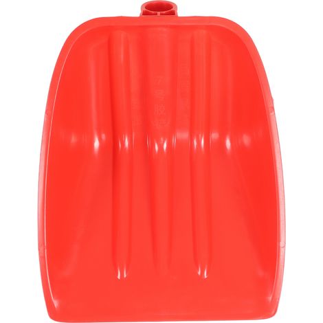 Pelle à neige rouge en PP plastique renforcé, résistante et antidérapante, jouet de jardin sécurisé pour enfants, 39x30 cm (1/5)