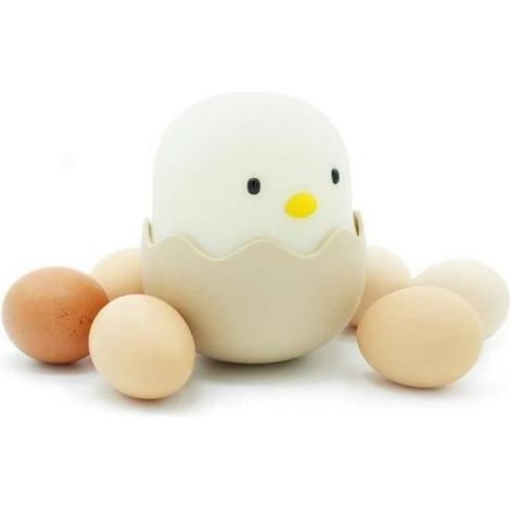 LED Veilleuse de Bébé Lampe de Nuit Rechargeable en Silicone Veilleuse Émotionnelle Veilleuse Poussin pour Enfants Chambre (1/4)