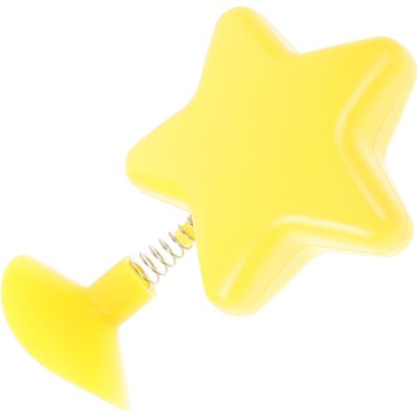 Ornement Casque De Moto Étoile Vibrante Jaune Ventouse pour Accessoires De Casque Décoratif Et Résistant Aux Intempéries Adapté pour Vélo Et Scooter Usage Urbain (1/5)