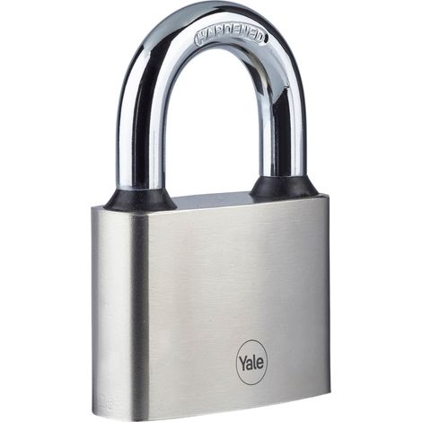 YALE Lucchetto a disco in ferro Y112/60/132/1 60 mm con arco corto (1/5)