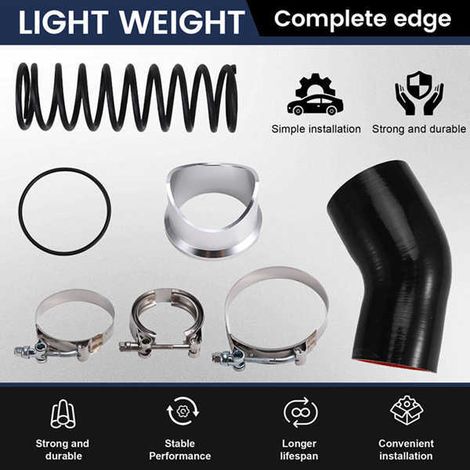 Beliebter 50-mm-Turbolader-Ansaugkrümmer-Satz aus dem Zubehörhandel für BMW N54 E88 E90 (1/4)