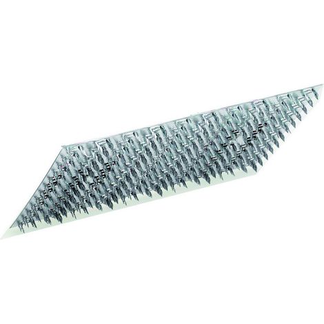 6PZ PIASTRA DI RICAMBIO RASCHIETTO PER INTONACO art. 620/PR cm. 25x14,4