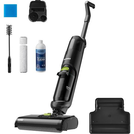 Aspirateur balai sans fil 120W – Nettoyage 3 en 1 – Autonomie 30 min – Réservoir 600 ml – Léger 3,95 kg – Système autonettoyant – Eureka - NEW400 (1/5)