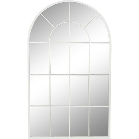 Miroir blanc élégant pour déco lumineuse moderne - Blanc pur et lumineux