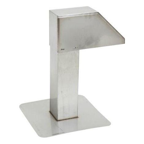 Passacavi per tetti in acciaio inox di alta qualità per cavi, tubi, tubi per condizionatori, pompa di calore, ventilazione, PV/Solare - sezione trasversale 125x125