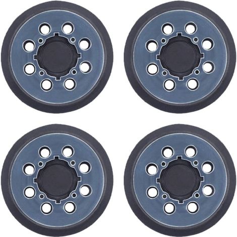 4 patins ponçage 125mm 8 trous - Compatible DeWalt DWE6423/DW420 - Remplacement direct - RSP54 équivalent (1/5)