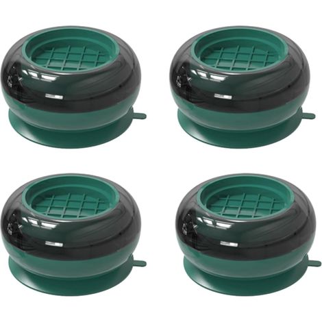 4 patins et repose-pieds en polypropylène pour chaises, canapés et autres meubles - Rondelle multifonction Decor (1/5)