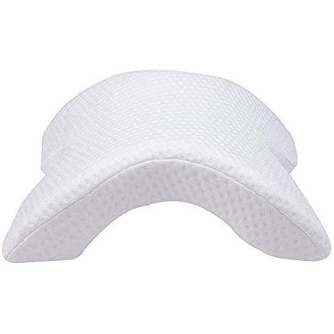 Oreiller en mousse à mémoire de forme - Doux et rebondissant- Respirant - Pour soulager les douleurs du cou et du dos - Massage cervical - Oreiller orthopédique (1/5)