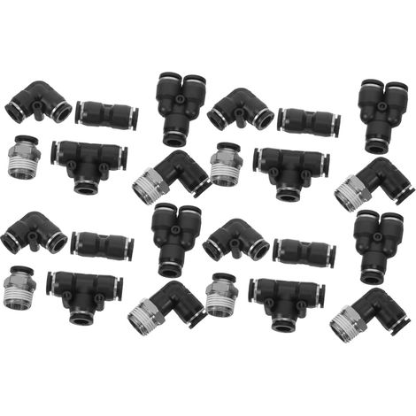 Raccords rapides pour tuyau d air GARVALON 8 mm connecteur (1/5)