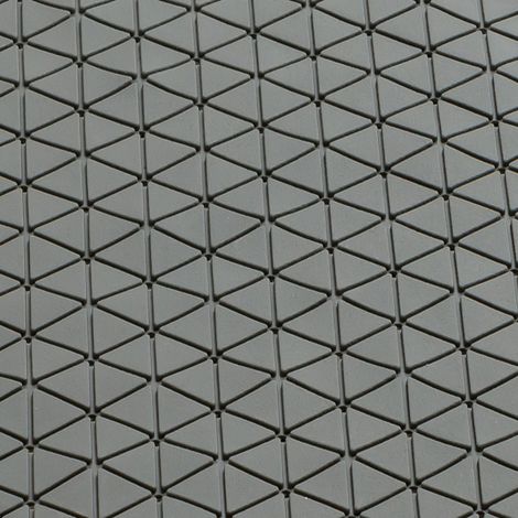 ALFOMBRA BAÑO DIAMOND 54X54 CM GRIS (1/3)